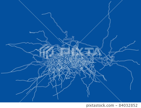 Outline a dried shrub without leaves 84032852