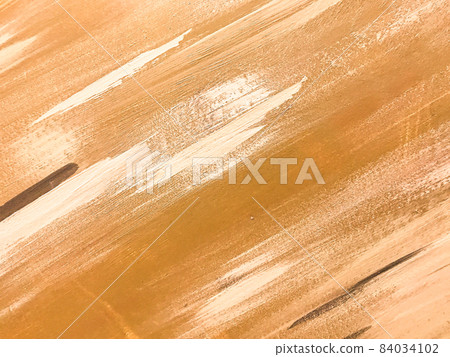 Abstract art background light brown and white colors. Watercolor painting on canvas with beige gradient. 84034102