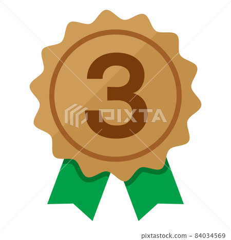3rd ranking badge icon 3rd ranking badge icon 84034569