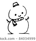 一個帶消聲器的微笑雪人 84034999