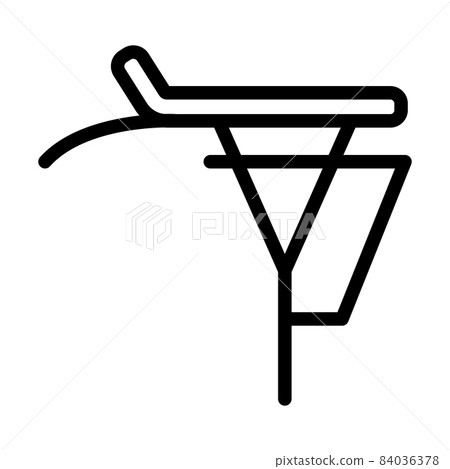 Bike Luggage Carrier Icon 84036378
