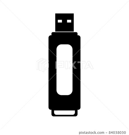USB memory simple icons Vector illustration USB memory simple icons Vector illustration 84038030