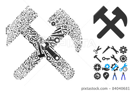 Composition Hammers of Repair Tools Composition Hammers of Repair Tools 84040681