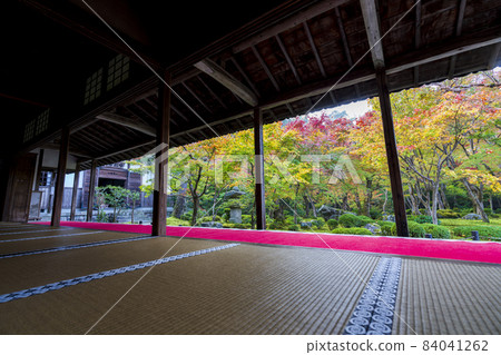 Scenery of Enkoji Temple Autumn leaves garden Kyoto City, Kyoto Prefecture 84041262