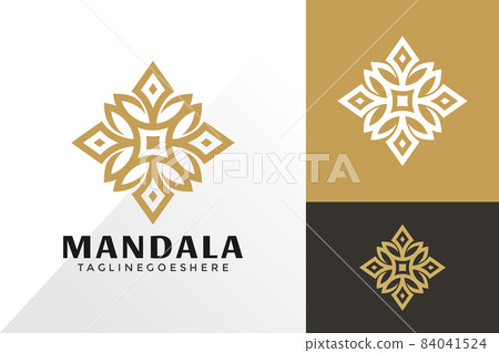 Luxury Mandala Logo Vector Design, Creative Logos Designs Concept for Template 84041524