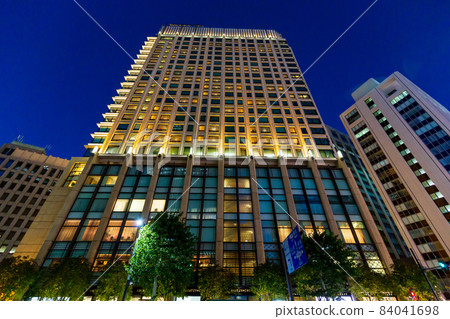 Cityscape of Yurakucho, Chiyoda-ku, Tokyo The Peninsula Tokyo night view Cityscape of Yurakucho, Chiyoda-ku, Tokyo The Peninsula Tokyo night view 84041698