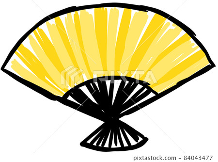 New Year's fan 84043477