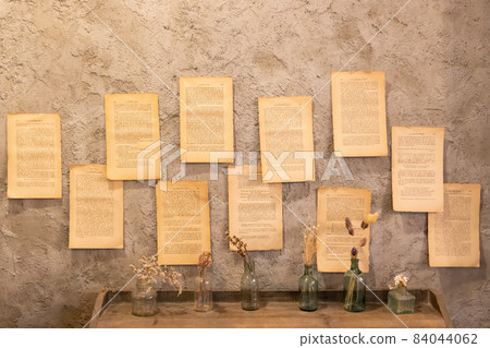 古色古香的房間海報 84044062