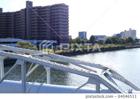 Scenery from Osaka Mikuni Shinmikunibashi Scenery from Osaka Mikuni Shinmikunibashi 84046511