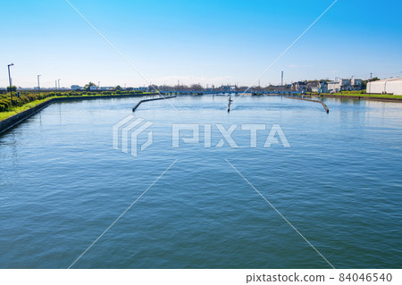 Waterway drawn from Tone Ozeki Waterway drawn from Tone Ozeki 84046540