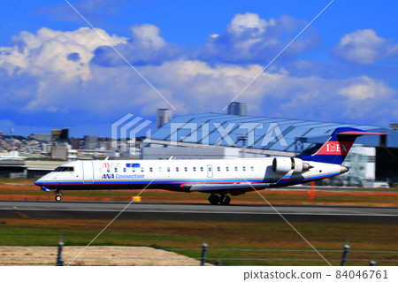 Osaka International Airport IBEX Airplane Landing Sky Park Osaka International Airport IBEX Airplane Landing Sky Park 84046761
