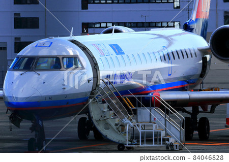 Osaka International Airport IBEX Airplane Takeoff Osaka International Airport IBEX Airplane Takeoff 84046828