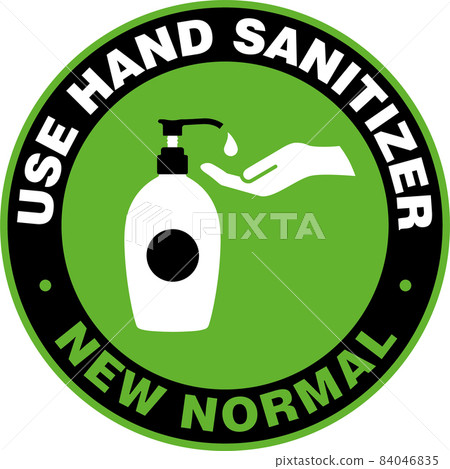 Use Hand Sanitizer. Door Sign or Sticker. 84046835