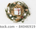 christmas decoration and gift box 84046919