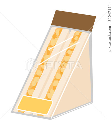 Egg sandwich triangular pack 84047134