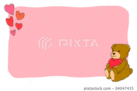 background powerpoint teddy bear pink