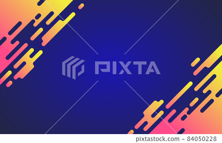 Pop background material. Graphic design with a pattern of speed and sporty atmosphere. Pop background material. Graphic design with a pattern of speed and sporty atmosphere. 84050228