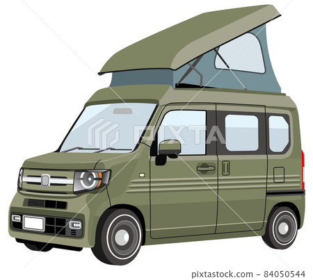 Cute retro car illustration Cute retro car illustration 84050544