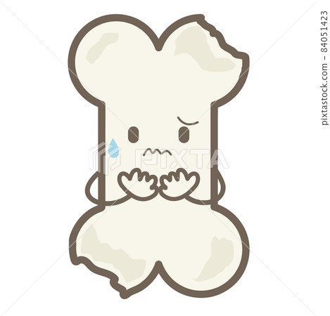 Tattered and anxious bone character 84051423