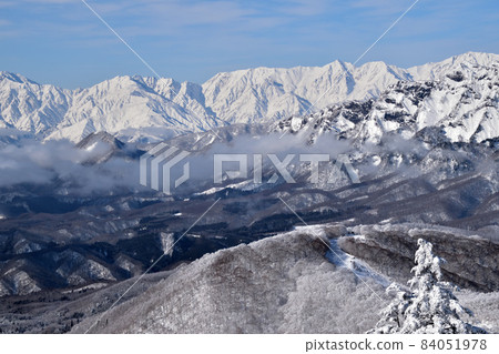從戶隱滑雪場、北阿爾卑斯的牛轉手山、白馬三山和唐松岳欣賞絕美景色 84051978