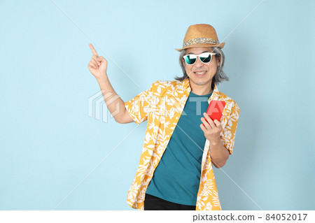 Man in Summer 84052017