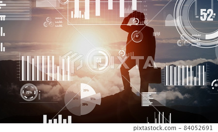 Achievement and Business Goal Success conceptual . Achievement and Business Goal Success conceptual . 84052691