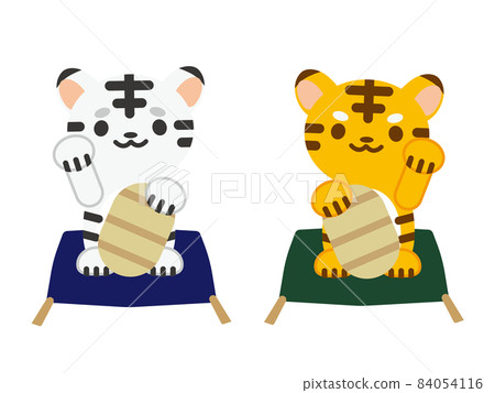 Maneki Neko Tiger Year 84054116