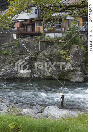 September Gujo Hachiman Yoshida River angler September Gujo Hachiman Yoshida River angler 84054840