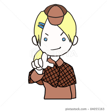 young detective clipart