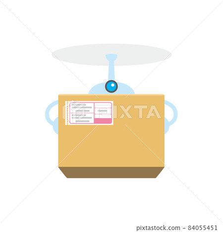Drone Drone delivery_A7 with slip 84055451