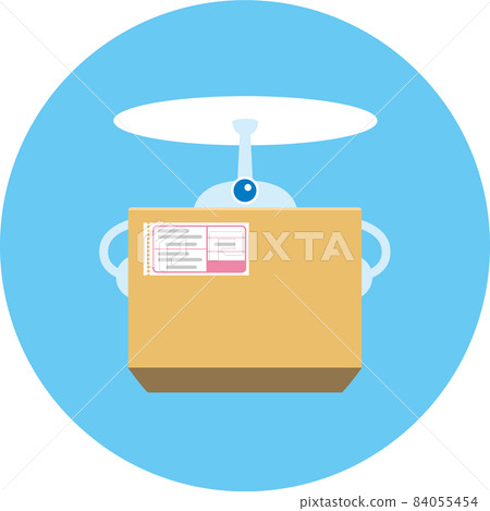 Drone Drone-delivery_A4 with slip 84055454