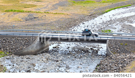 Car travelling Iceland 84056421