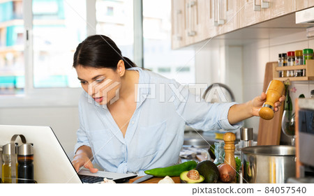 Woman in home Woman in home 84057540