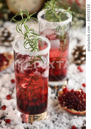 Christmas Pomegranate Margarita 84058338