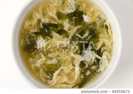 中式雞蛋裙帶菜湯 84058673