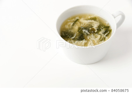中式雞蛋裙帶菜湯 84058675