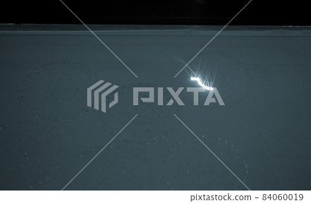 3D printer printing three-dimensional object from metal powder. 84060019