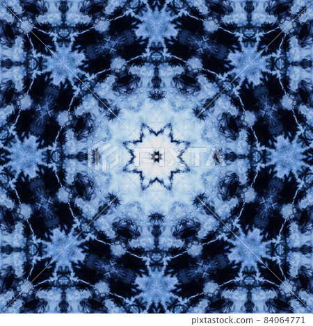 Seamless kaleidoscope or endless pattern for ceramic tile, wallpaper, linoleum, textile, web page background used. 84064771