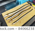 Eel on a cutting board Eel on a cutting board 84066238