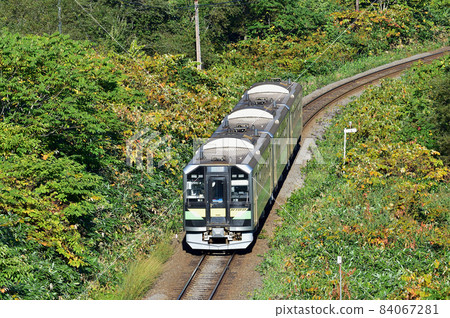 Hakodate Main Line Kelp-Niseko JR Hokkaido H100-4 (Naebo) Hakodate Main Line Kelp-Niseko JR Hokkaido H100-4 (Naebo) 84067281