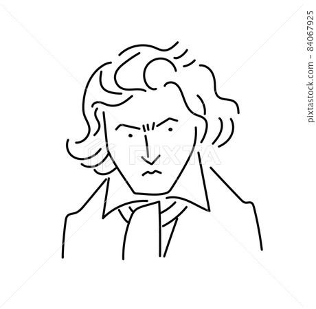 Beethoven Beethoven Illustration Beethoven Beethoven Illustration 84067925