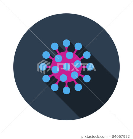 Coronavirus Molecule Icon 84067952