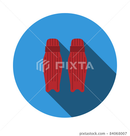 Cricket Leg Protection Icon Cricket Leg Protection Icon 84068007