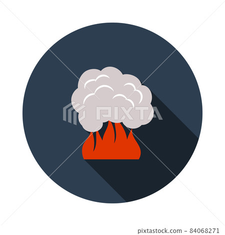Fire And Smoke Icon 84068271