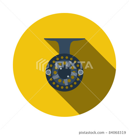 Icon Of Fishing Reel 84068319