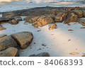 Nature background of rocky seashore for holiday relaxation lifestyle landscape concept 84068393