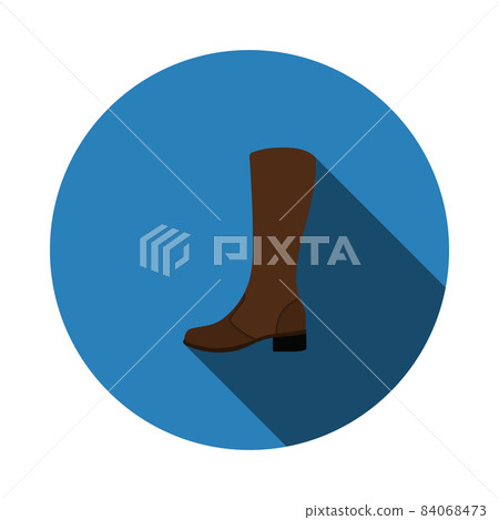 Autumn Woman Boot Icon 84068473