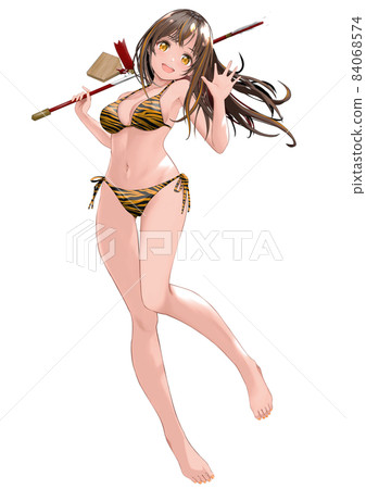 Swimsuit girls who visit the tiger year for the first time 84068574