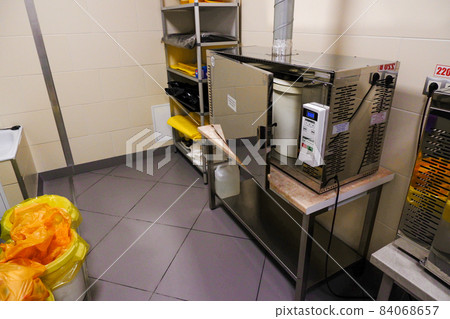 novokuznetsk,Russia,06.10.2021.furnaces for the disposal of medical waste in one of the medical organizations novokuznetsk,Russia,06.10.2021.furnaces for the disposal of medical waste in one of the medical organizations 84068657