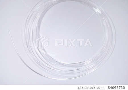 Optical fiber white background 84068730